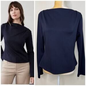 Banana Republic Navy Blue Blouse